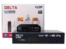 Цифровая ТВ приставка DVB-T-2 DELTA T8000 (Wi-Fi) + HD плеер