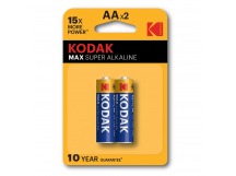 Батарейка AA Kodak MAX LR6 (2-BL) (40/200) (211843)