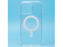 Чехол-накладка - SafeMag для "Apple iPhone 14 Pro Max" (прозрачный) (209881)
