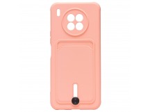 Чехол-накладка - SC304 с картхолдером для "Honor 50 Lite/nova 8i" (light pink) (208699)