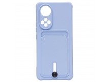 Чехол-накладка - SC304 с картхолдером для "Huawei Honor 50/Nova 9" (light violet) (208691)