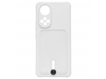 Чехол-накладка - SC304 с картхолдером для "Huawei Honor 50/Nova 9" (white) (208693)