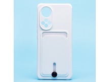 Чехол-накладка - SC304 с картхолдером для "Huawei Honor 50/Nova 9" (white) (208693)