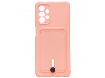 Чехол-накладка - SC304 с картхолдером для "Samsung SM-A135 Galaxy A13 4G" (light pink) (208718)