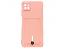 Чехол-накладка - SC304 с картхолдером для "Samsung SM-A226 Galaxy A22s 5G" (light pink) (208725)