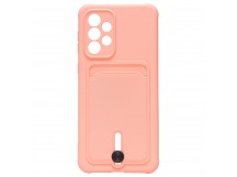 Чехол-накладка - SC304 с картхолдером для "Samsung SM-A336 Galaxy A33 5G" (light pink) (208758)