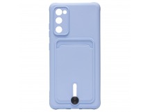 Чехол-накладка - SC304 с картхолдером для "Samsung SM-G780 Galaxy S20FE" (light violet) (208745)