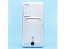 Чехол-накладка - SC304 с картхолдером для "Samsung SM-G780 Galaxy S20FE" (white) (208747)
