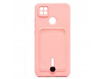 Чехол-накладка - SC304 с картхолдером для "Xiaomi Redmi 9C" (light pink) (208816)