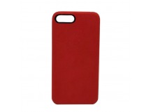 Чехол iPhone 7 Plus/8 Plus Alcantara Case в упаковке Красный