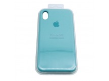 Чехол iPhone XR Silicone Case №17 в упаковке Изумрудно-зеленый