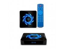 IP TV приставка X96Qmax H313 (ARM Cortex A53, Android 10.0, 4Гб, Flash 32Гб, Wi-Fi,4K)