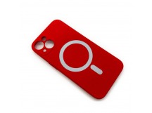 Чехол iPhone 13 Silicone MagSafe Soft Touch Красный