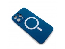 Чехол iPhone 14 Pro Silicone MagSafe Soft Touch Синий