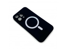 Чехол iPhone 14 Pro Silicone MagSafe Soft Touch Черный