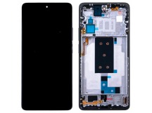 Дисплей для Xiaomi 11T (21081111RG) модуль с рамкой Черный - OR (SP)