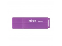 Флеш-накопитель USB 64GB Mirex LINE фиолетовый (ecopack)