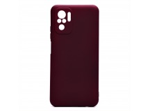 Чехол-накладка Activ Full Original Design для "Xiaomi Redmi Note 10/Redmi Note 10S" (bordo) (209055)