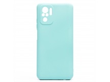 Чехол-накладка Activ Full Original Design для "Xiaomi Redmi Note 10/Redmi Note 10S" (mint) (209075)