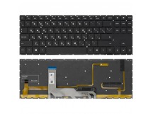 Клавиатура HP OMEN 15-ek черная с RGB-подсветкой