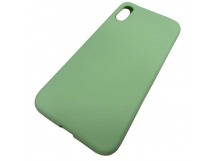                                 Чехол силиконовый Huawei Honor 8A Soft Touch зеленый (без отпечатка)*