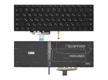 Клавиатура Huawei MateBook 13 HN-W29R черная с подсветкой