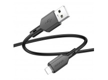 Кабель USB - Apple lightning BOROFONE BX70 (черный) 1м