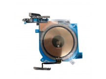 Шлейф iPhone 12/12 Pro на Беспроводную зарядку + кнопки включения/громкости (Оригинал)