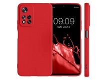 Чехол на Xiaomi Redmi Note 11 Pro / Note 12 Pro 4G Silicone Case (красный)