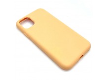 Чехол iPhone 11 Silicone Case (No Logo) №69 в упаковке Нежно-Оранжевый