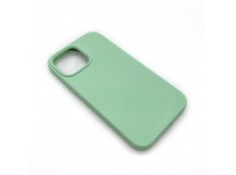 Чехол iPhone 13 Pro Silicone Case Full (No Logo) №68 в упаковке Нежно-Зеленый