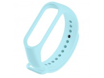 Ремешок для фитнес-браслета Xiaomi Mi band 3/Mi band 4 (светло-голубой)
