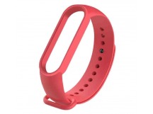 Ремешок для фитнес-браслета Xiaomi Mi Band 5 (светло-красный)