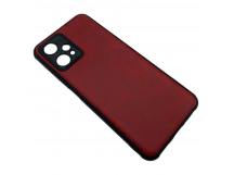Чехол Realme 9 Pro (2022) Кожа Красный