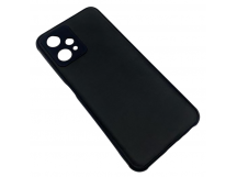 Чехол Realme 9 Pro (2022) Кожа Черный