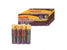 Элемент питания KODAK XTRALIFE  LR6 60 colour box   [KAA-60] (60/720/20160)