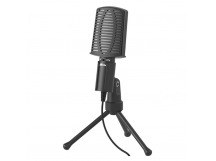 Микрофон RITMIX RDM-125, черный, настольный, шнур 1.8м,