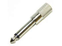 Переходник шт.6,3 - гн.3,5 моно, металл