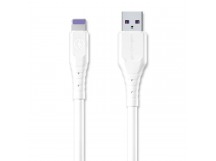 Кабель USB - Lightning (для iPhone) WEKOME WDC-152 2m 6A Белый