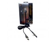 Кабель USB - Type-C WEKOME WDC-151 Gaming Нейлон 1m 6A Черный