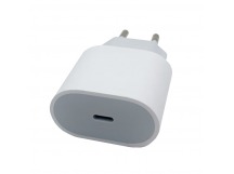 Сетевое зарядное устройство Type-C (PD) 20W Оригинал 100% (Быстрая зарядка iPhone 8-14) тех упаковка