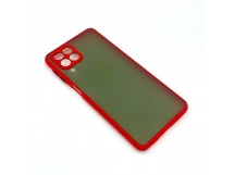 Чехол Samsung M53 (2022) Противоударный Матовый Красный