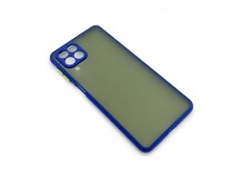 Чехол Samsung M53 (2022) Противоударный Матовый Темно-Синий