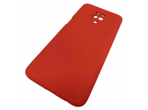                                 Чехол силиконовый Xiaomi Redmi Note 9 Pro Silicone Cover красный