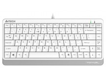 Клавиатура A4Tech Fstyler FKS11 белый/серый USB FKS11 WHITE [25.10], шт