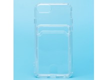 Чехол-накладка - SC276 с картхолдером для "Apple iPhone 7/iPhone 8/iPhone SE 2020" (tran (210434)
