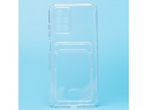 Чехол-накладка - SC276 с картхолдером для "Xiaomi Redmi 10" (transparent) (210441)