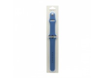                         Силиконовый ремешок для часов Sport Band Apple Watch 42/44/45/49  mm синий (024) L