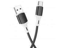 Кабель USB - Type-C BOROFONE BX79 Silicone (черный) 1м