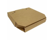 Коробка под пиццу 260*260*40мм квад/крафт складная со скош углами 1/50/4000шт